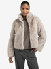 YAYA VESTE EN FAUSSE FOURRURE