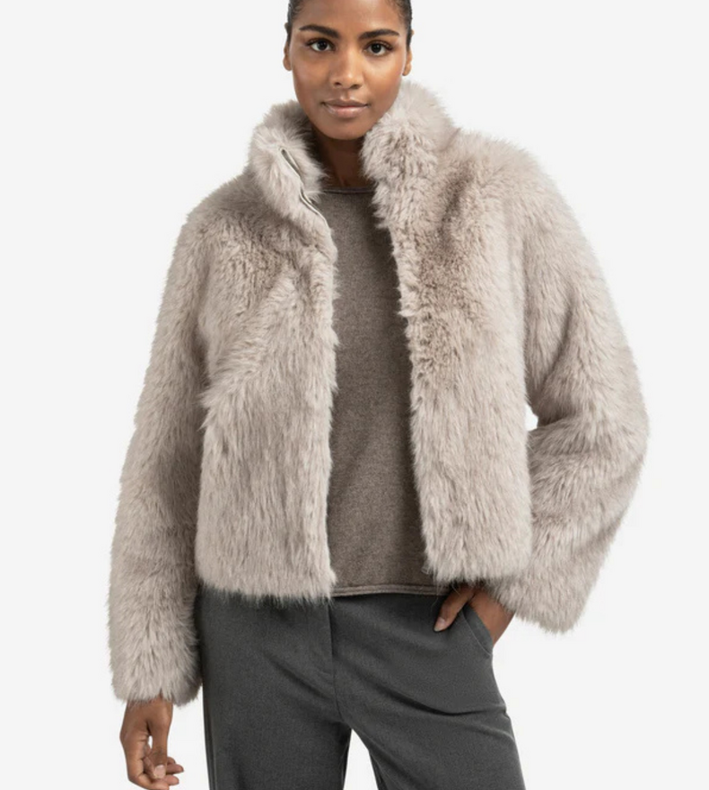 FAUX FUR JACKET