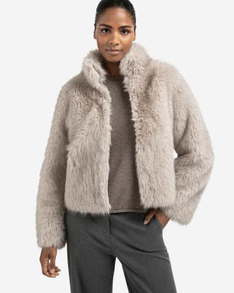 YAYA FAUX FUR JACKET