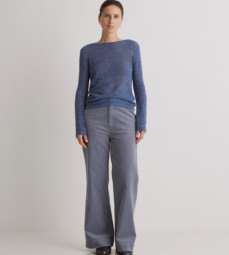 MERI BOAT NECK SWEATER