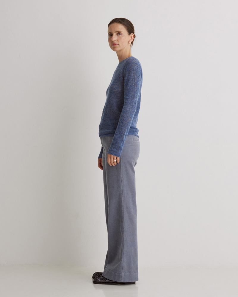 YERSE MERI BOAT NECK SWEATER