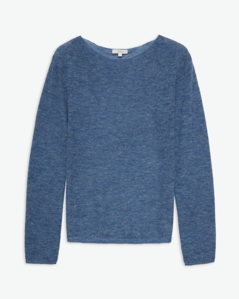YERSE MERI BOAT NECK SWEATER