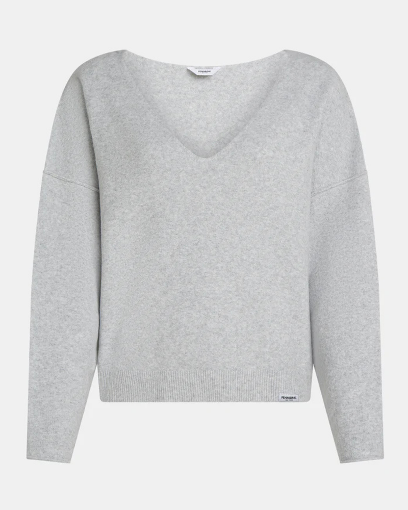 PENN & INK V-NECK JUMPER