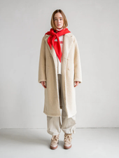 PENN & INK TEDDY COAT