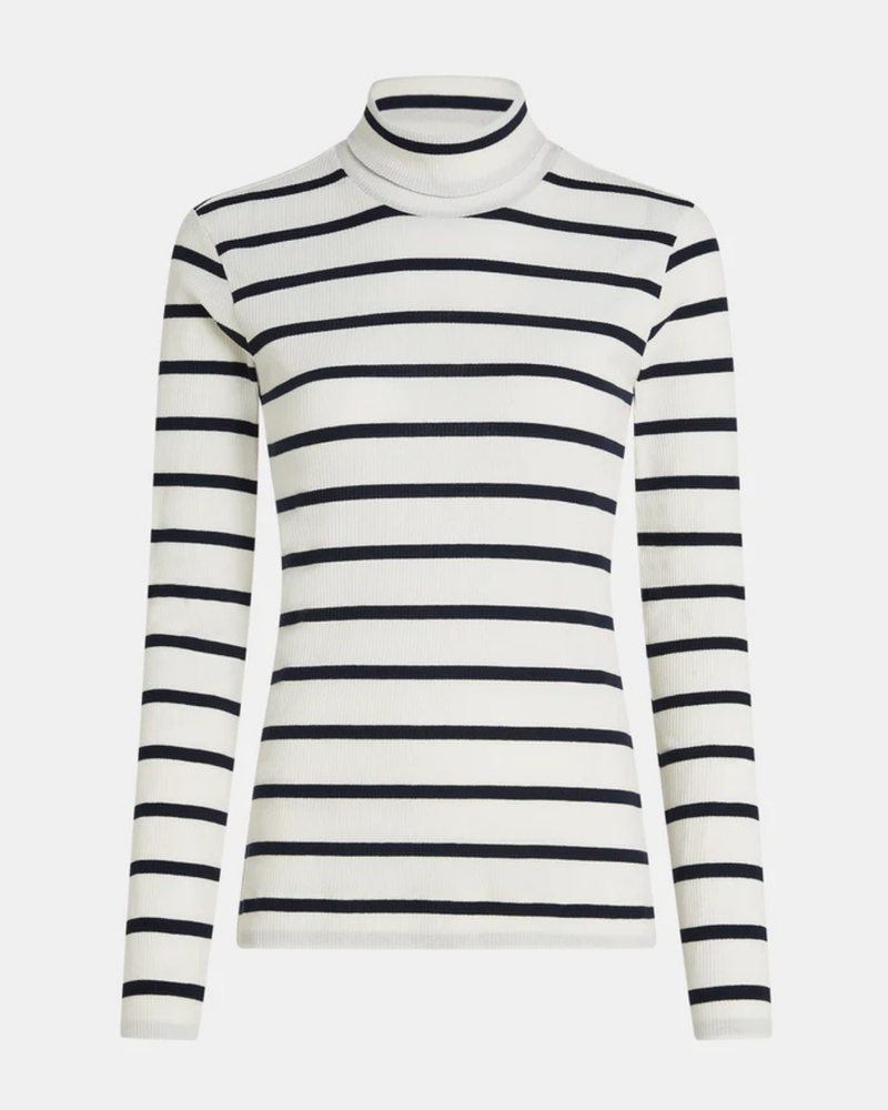 PENN & INK STRIPE LONGSLEEVE