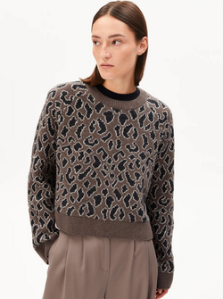 DILIRIAA LEOPAA KNIT