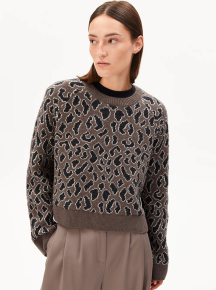 DILIRIAA LEOPAA KNIT