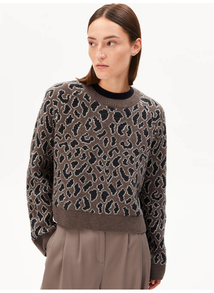 ARMED ANGELS FEMME DILIRIAA LEOPAA KNIT