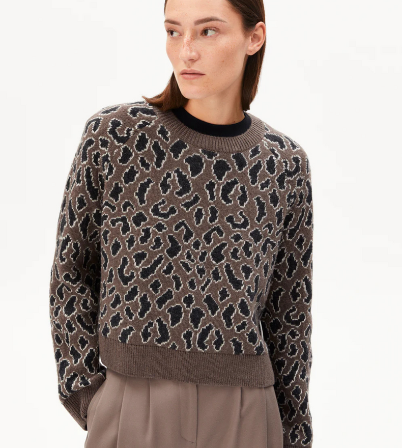 DILIRIAA LEOPAA KNIT
