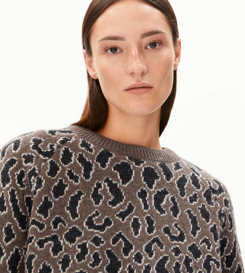 DILIRIAA LEOPAA KNIT