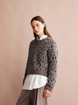 DILIRIAA LEOPAA KNIT