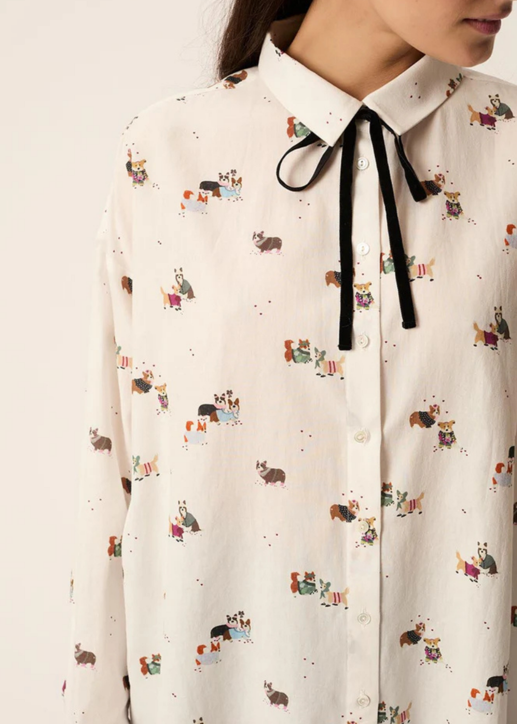 DES PETITS HAUTS SPARK BLOUSE