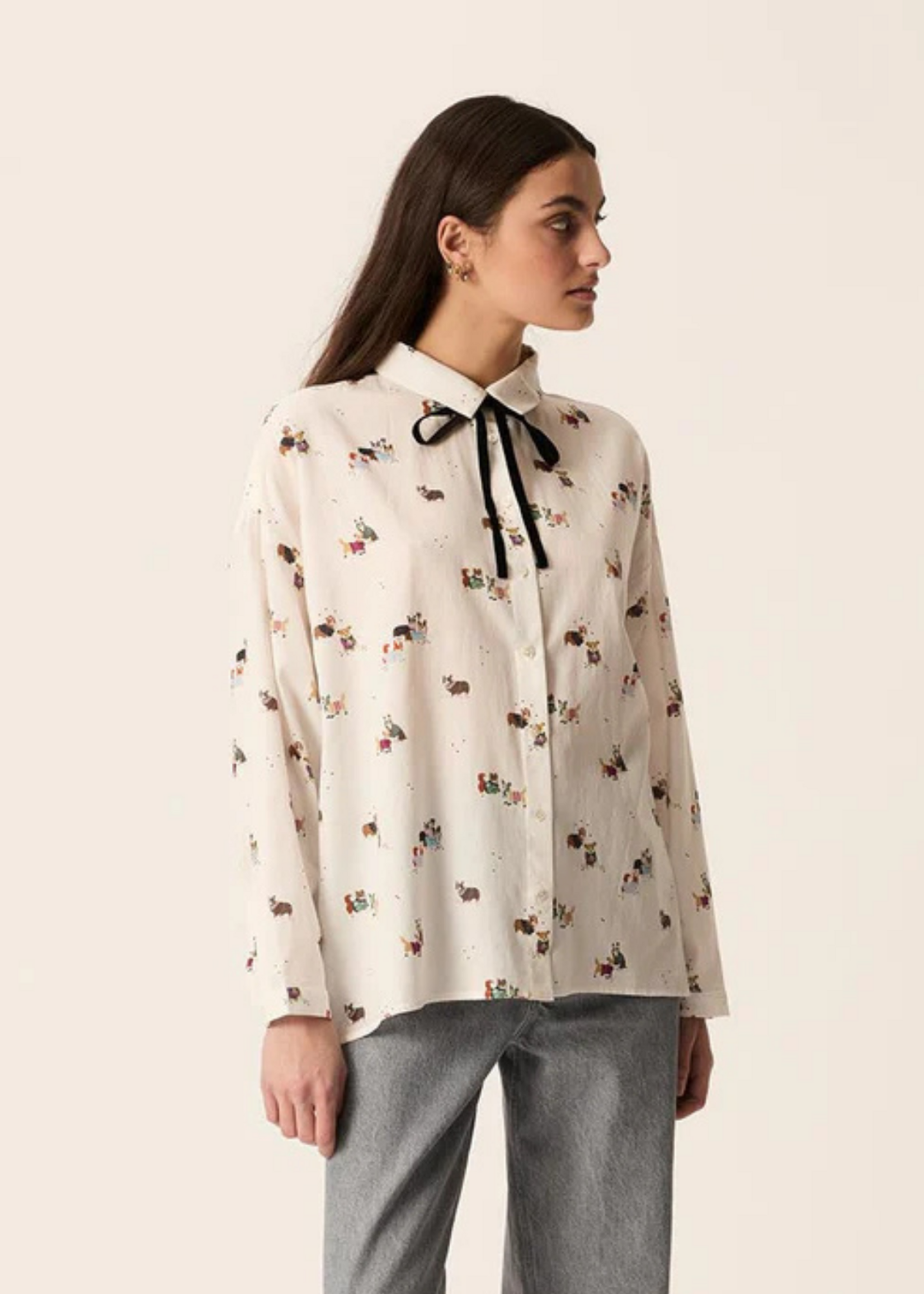 DES PETITS HAUTS SPARK BLOUSE