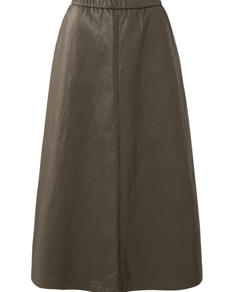 YAYA JUPE EN FAUX CUIR