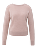 YAYA BACK V-NECK SWEATER