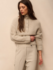 YAYA FURRY SWEATER