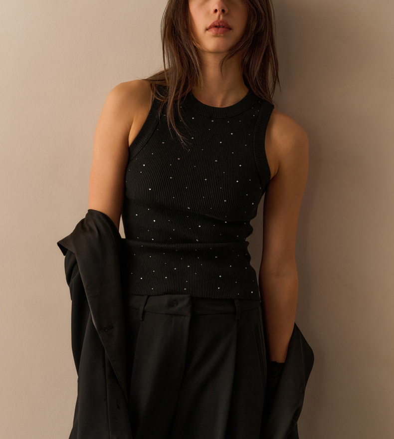 DÉBARDEUR EN TRICOT