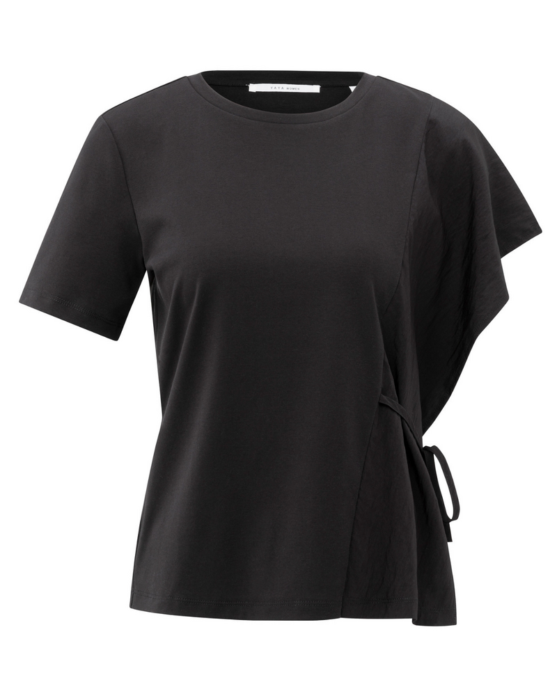 YAYA FABRIC MIX TOP