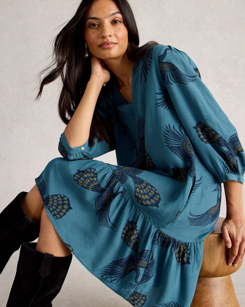 WHITE STUFF FEMME ROBE HARPREET