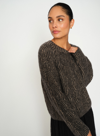 MOS MOSH MMUNNUR SEQUIN KNIT