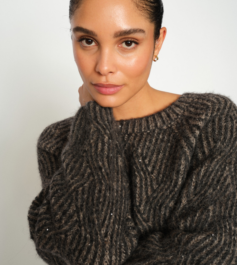 TRICOT À PAILLETTES MMUNNUR