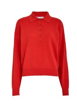 MSLUPI POLO KNIT PULLOVER