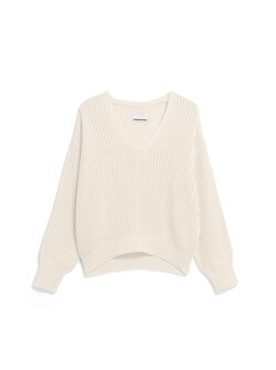 LINEN BLEND KNIT SWEATER