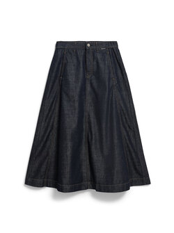 JUPE EN DENIM À PANNEAUX