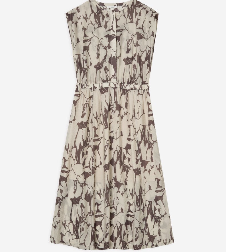 ROBE EN VISCOSE IMPRIMÉE MANILAS