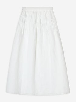 JUPE MIDI EN CHANVRE CAMI