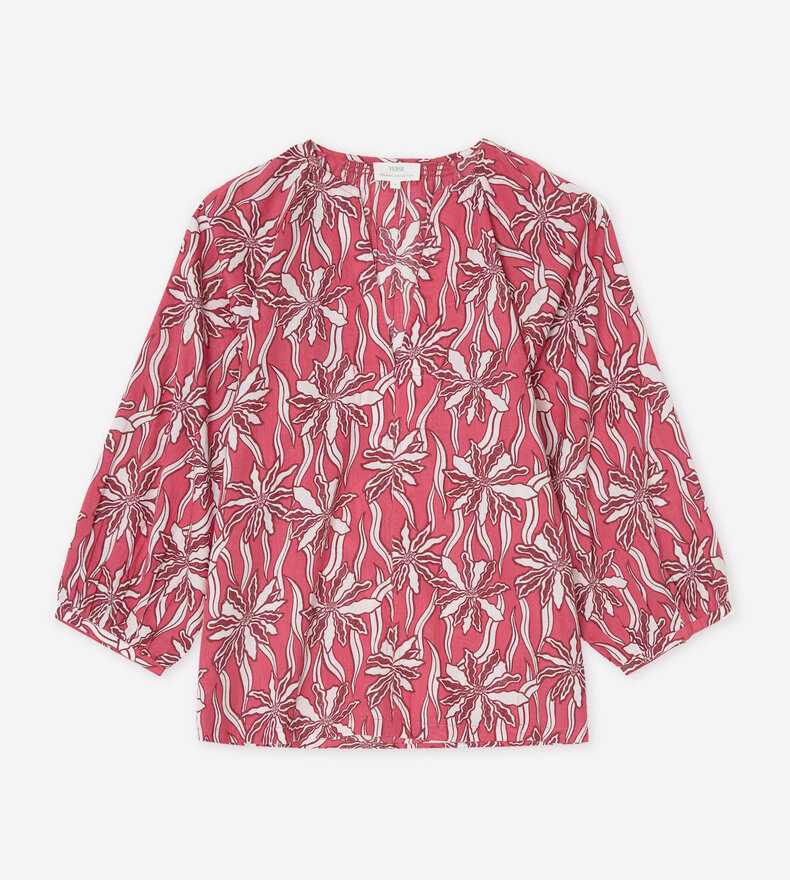 NARA TUNISIAN COLLAR SHIRT