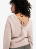 YAYA BACK V-NECK SWEATER