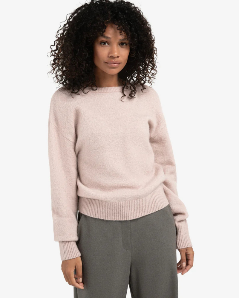 YAYA BACK V-NECK SWEATER