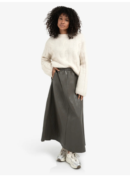 YAYA JUPE EN FAUX CUIR