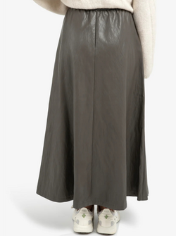 JUPE EN FAUX CUIR
