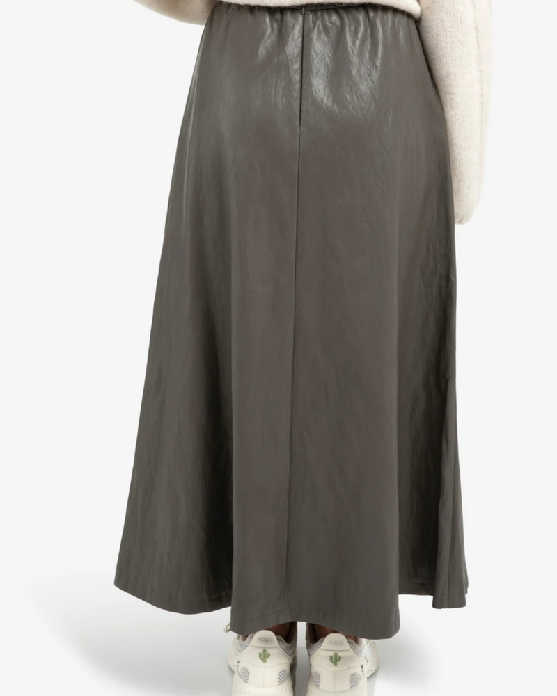 YAYA JUPE EN FAUX CUIR