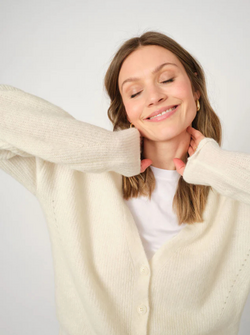 MMTHORA V-NECK KNIT CARDIGAN