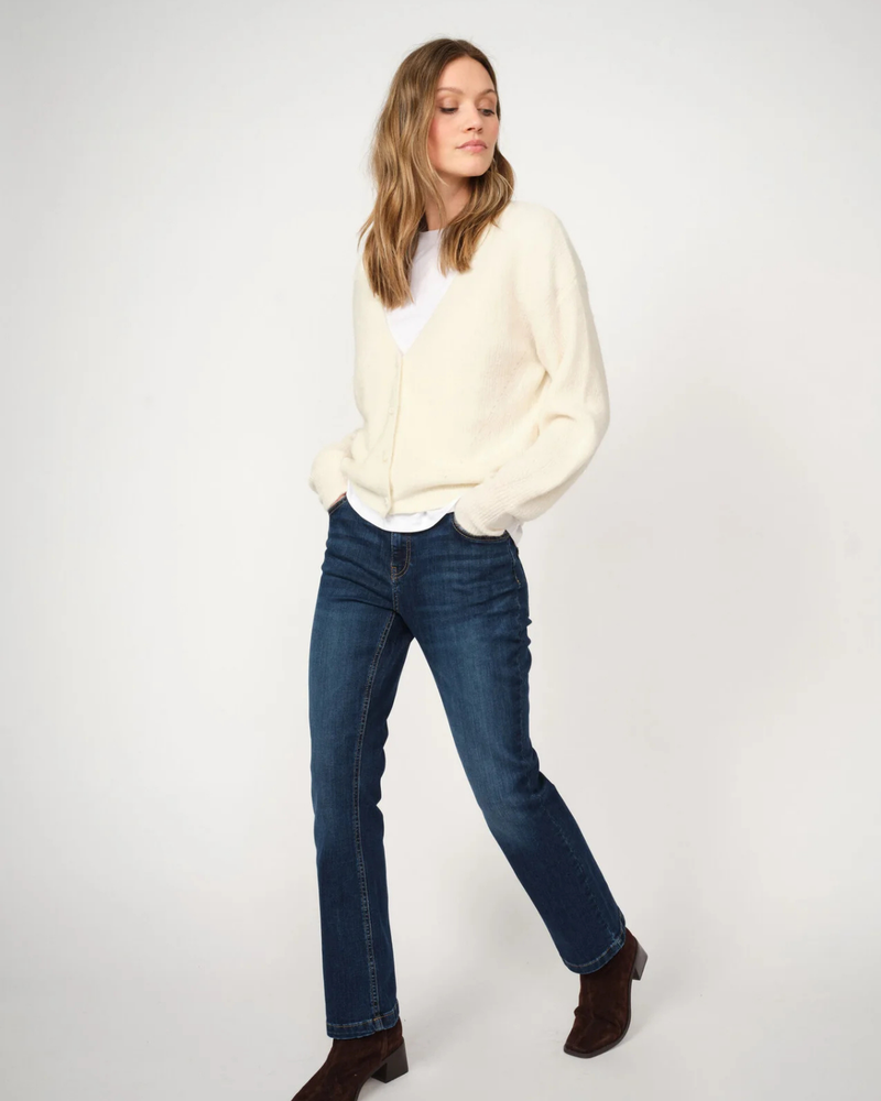 Mos Mosh MMTHORA V-NECK KNIT CARDIGAN