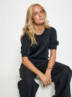 MSLIVA METALLIC KNIT