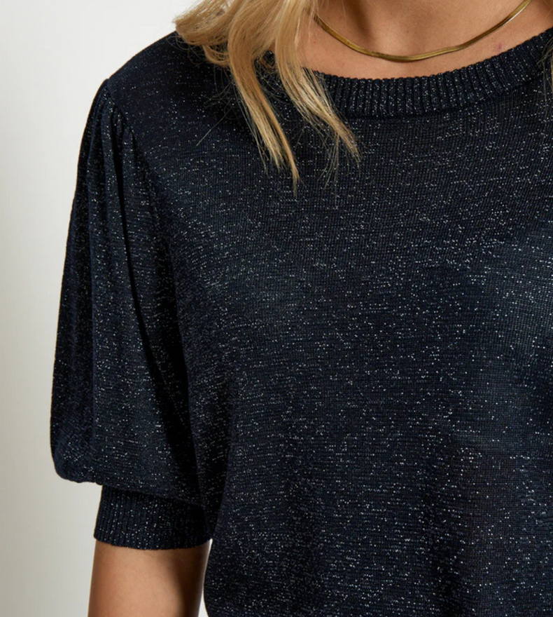 MSLIVA METALLIC KNIT