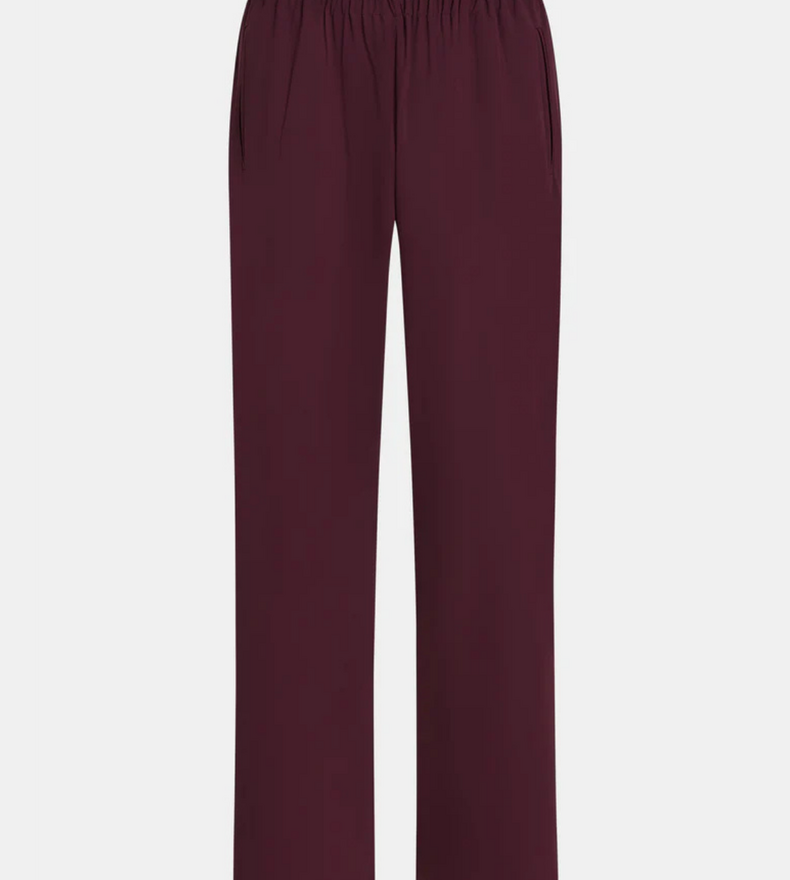 ELASTIC WAISTBAND TROUSERS