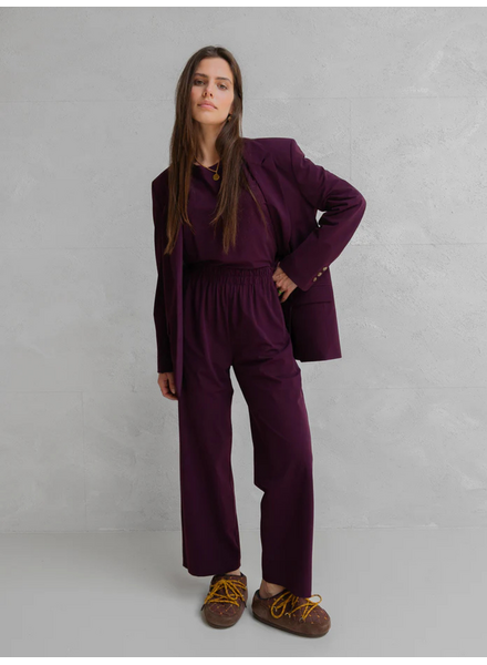 PENN & INK PANTALONS TAILLE ÉLASTIQUE