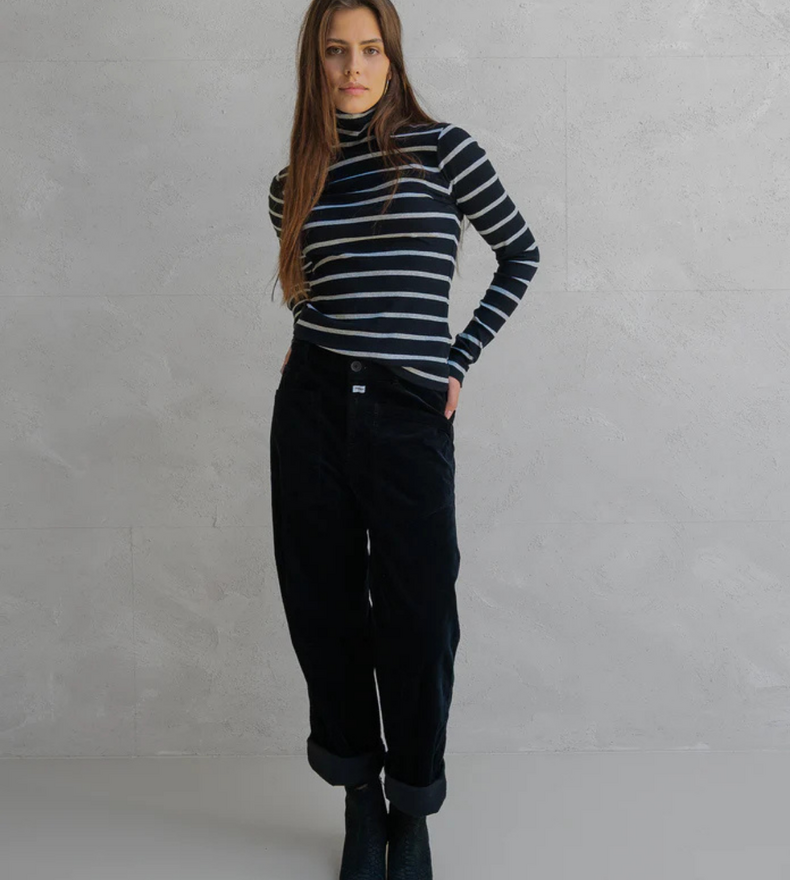 STRIPE LONGSLEEVE MELANGE