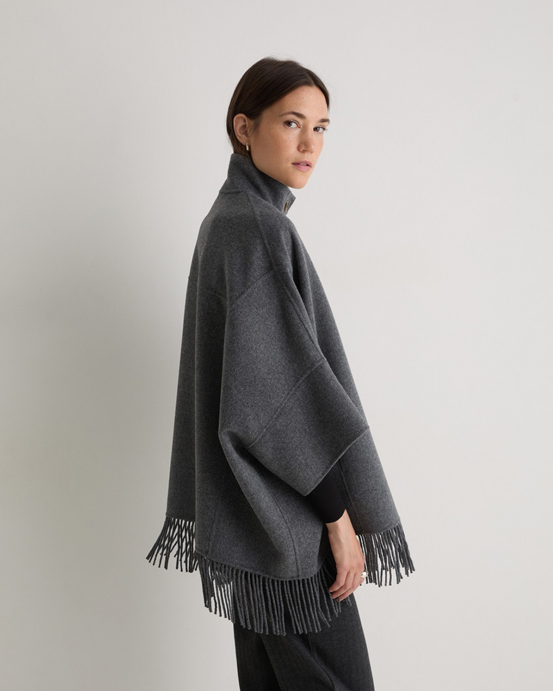 YERSE FRINGED CAPE