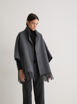FRINGED CAPE