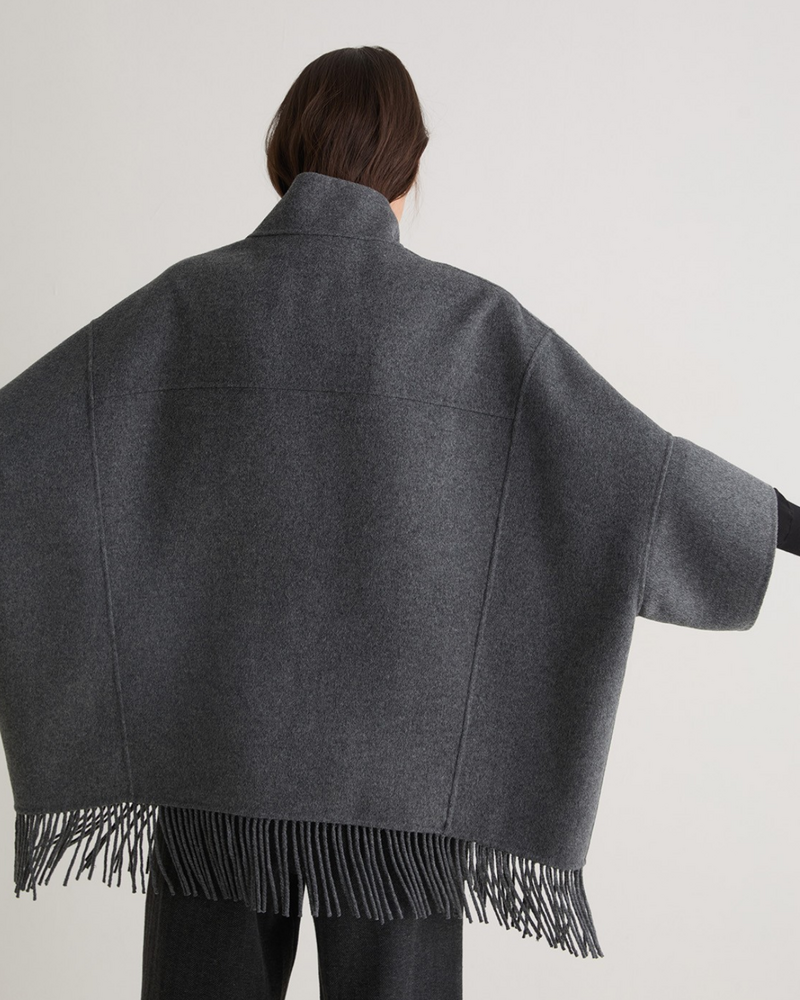 YERSE FRINGED CAPE