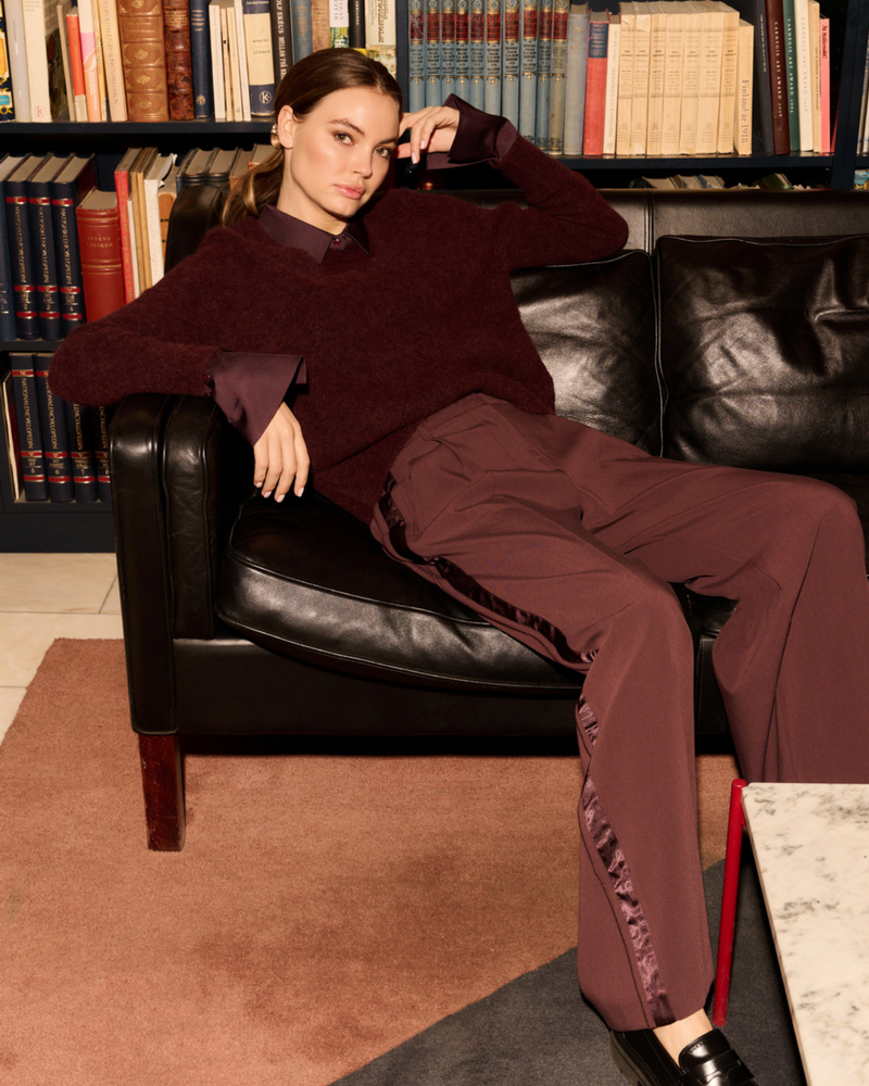 YAYA V-NECK SWEATER