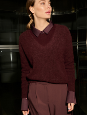 YAYA V-NECK SWEATER