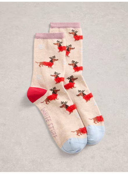 WHITE STUFF FEMME CHAUSSETTES POILUES