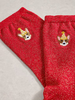 WHITE STUFF FEMME CORGI SPARKLE SOCKS